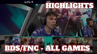 BDS vs FNC - All Games (Bo5) Highlights | Lower Final LEC Spring 2024 Playoffs | Fnatic vs Team BDS