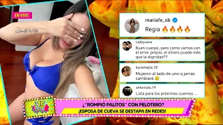 Amor y Fuego - MAY 14 - 2/4 - ¿"ROMPIÓ PALITOS" CON PELOTERO? ¡ESPOSA DE CUEVA SE DESTAPA EN REDES!