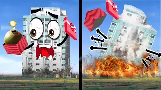 EXTREME Building Demolition by Explosives | Doodles Life