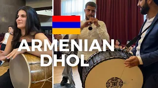 We played the Armenian Dhol