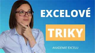 Další excelové tipy a triky v Excelu | Excelové triky