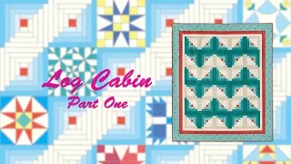 Block Party January "Log Cabin"