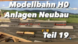 Modellbahn H0 Anlagen Neubau mit Märklin Teil 19: Stadt satt!