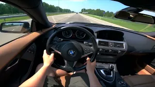 2010 BMW 6 Series E63 635d 286 Hp POV Test Drive @DRIVEWAVE1