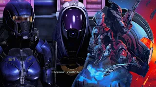 Ashley jealous of Tali because she is with Shepard now - Mass Effect 3 Legendary Edition