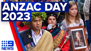 How Aussies marked Anzac Day 2023 this morning | 9 News Australia