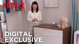 How To Fold Children's Clothes | Tidying Up with Marie Kondo | Netflix