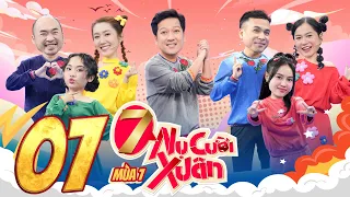 7 Nụ Cười Xuân 7 | Tập 7: Phương Mỹ Chi hoá hố đen hại Tiến Luật bị "tắm trứng", Lâm Vỹ Dạ té vồ ếch