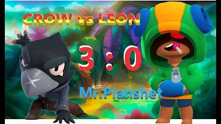 Brawl Stars Leon vs Crow Бравл Старс песня леон и ворон