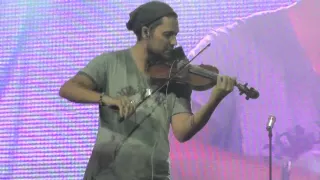 Medly by David Garrett and his band , in São Paulo at Espaço das Américas, July 2015.