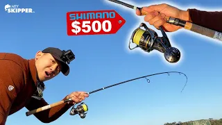 IS IT WORTH IT? $500 HIGH-END Saltwater Fishing Reel (2021 Shimano Twin Power)