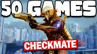 I Played 50 Games of CHECKMATE!  Here's What Happened...