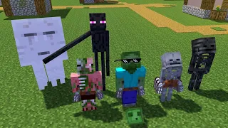 Monster School : ALL FUNNY SEASON 4 - Minecraft Animation