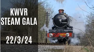 The KWVR Steam Gala - Day 2 on 22/3/24