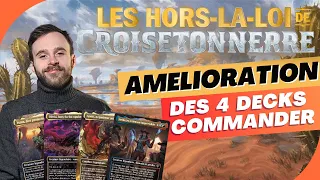 Upgrades Decks Commander : Les Hors La Loi De Croisetonnerre