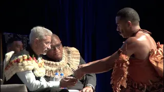 His Excellency the President of Fiji officially opens the 12th WORLD HINDI CONFERENCE