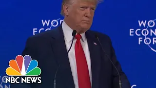 Trump Speaks At World Economic Forum In Davos, Switzerland | NBC News (Live Stream Recording)