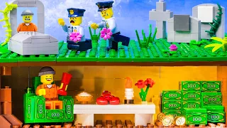 LEGO POLICE HIGH-SPEED CHASE | Prisoner Made A Great Escape from Jail