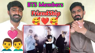 BTS friendship Bollywood songs | BTs Reaction | @apnareaction6600