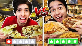 COMMANDER LE PIRE VS LE MEILLEUR RESTAURANT !