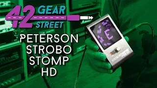 The BEST pedal tuner on the market? Peterson Strobo Stomp HD at 42 Gear Street #42GSone