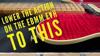 Lower The Action and Setup Musicman EVH