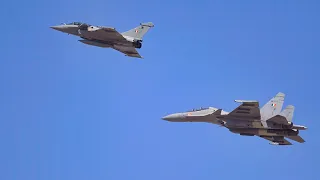 Indian Air Force SUKHOI RAFALE TEJAS | All Together