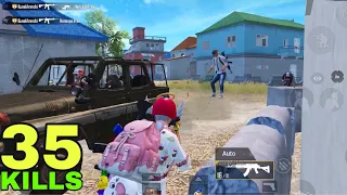 NEW WORLD RECORD in SEASON 14 | 35 KILLS SOLO vs SQUAD | PUBG MOBILE