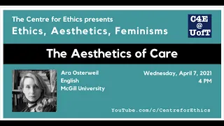 Ara Osterweil, The Aesthetics of Care