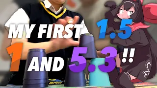 Sport Stacking |  All new g4 records!! (First 1.5, 1 and 5.3!!)