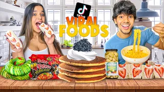 VIRAL TikTok Food Trends 🍕🤤සිංහල vlog | Yash and Hass #part2