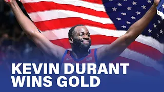 Kevin Durant wins gold at Tokyo Olympics