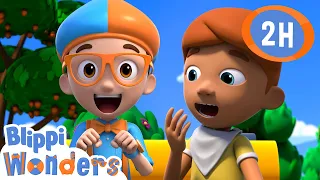 Blippi Burps! | Blippi Wonders | Preschool Learning | Moonbug Tiny TV