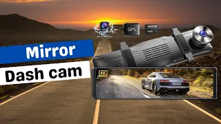 5 Best Car Mirror Dash Cam in 2023 | Rear+Front Dash Camera