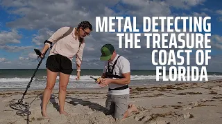 Metal Detecting The Treasure Coast of Florida // This Was Unexpected!!