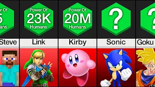 Comparison: Video Game Characters Ranked By Power