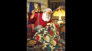 Новый год и Рождество - Лоскутное шитье Пэчворк. Квилт. Квилтинг Салфетка пэчворк