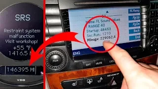 Mercedes W211 Hidden Function / Sign in Engineering Mode & Hidden Features on Comand Mercedes W211