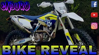 husqvarna fe 250 bike reveal (supermoto project) sound test!