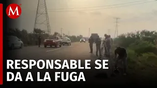 Tráiler atropella a cuatro migrantes en Oaxaca