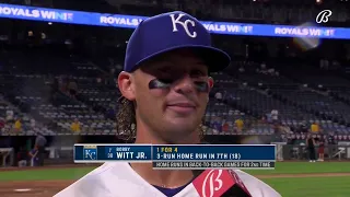 Bobby Witt Jr. on the Royals playing small ball: 'Just great baseball'