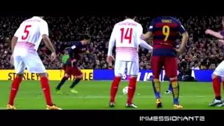 Lionel Messi Top Corner Free Kick Goal vs Sevilla 28 2 2016 HD
