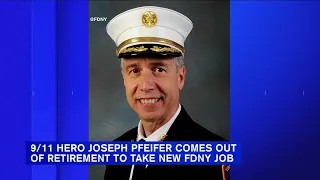 9/11 hero comes out of retirement to take new job with FDNY