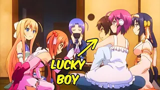 💎Lucky Boy Wanted To Live Alone But 6 Girls Came To Him | Invaders Of The Rokujyoma Recap