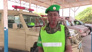 Meet Kyasiimire, a female AMISON ambulance driver