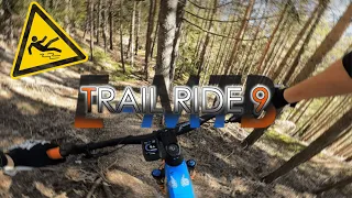 E-MTB Trail Ride 9 + Crash | Cube Stereo Hybrid 140 | 2K 60fps