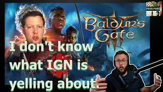 Baldur's Gate 3 and the IGN Panic