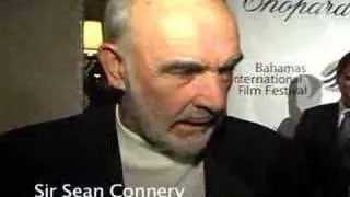 Sir Sean Connery & Daryl Hannah interview - Bahamas 2008