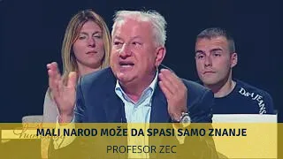 Mali narod može da spasi samo znanje - profesor Zec