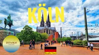 Walking in Köln/Germany 🇩🇪【4K】Spring Walk ـ  Central city (May 2021).